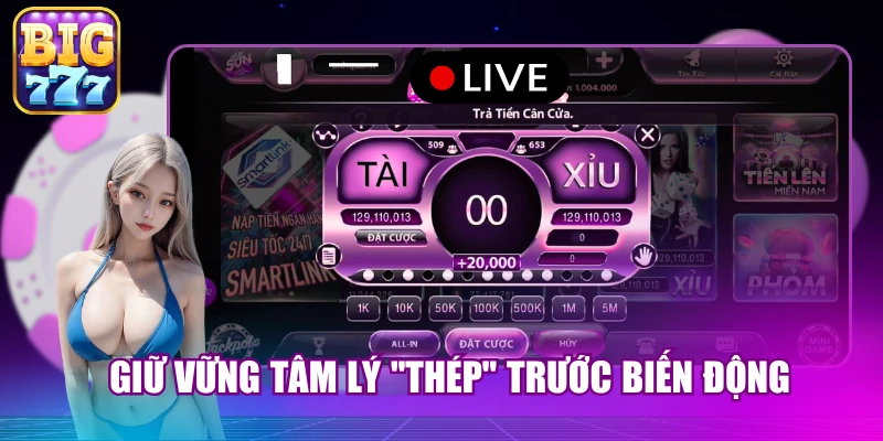 Giữ vững tâm lý "thép" trước biến động