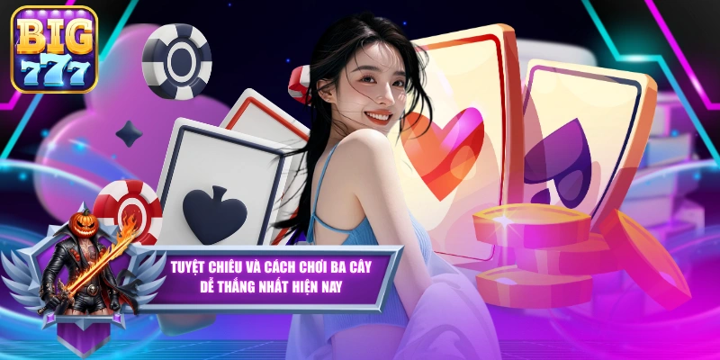 Tuyệt Chiêu Và Cách Chơi Ba Cây Dễ Thắng Nhất Hiện Nay